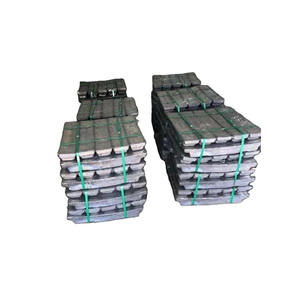 Barra de Plomo de Grado de Fundición 99.97% Pb, Aleación No Ferrosa Secundaria, 25 Toneladas para Exportación, Aditivo Endurecedor para Metalurgia - Product Image 1