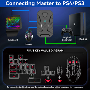Convertidor de Teclado y Ratón con Cable e Iluminación Mix <span class=keywords><strong>Master</strong></span> para Xbox 360, Xbox One y Steam Deck - Product Image 3