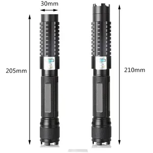 Puntero Láser LED Azul de Acero Inoxidable de Alta Gama, 450nm, Patrón de Haz de Larga Distancia, Recargable GB/BV, Garantía Estadounidense, Sunsun Output - Product Image 4