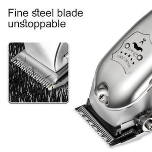 Nouvelle coupe de cheveux sans fil professionnelle Rechargeable USB Salon vente en gros or tout en métal avec tondeuse à cheveux Lcd tondeuse - Product Image 3