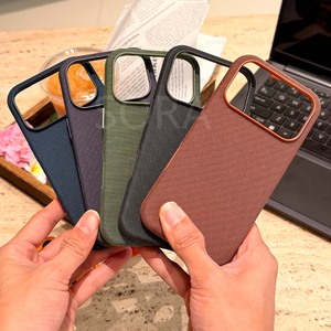 Funda Magnética de Tela TechWoven L163 al por Mayor para iPhone 15 16 17 Pro Max, Funda Protectora a Prueba de Golpes - Product Image 1