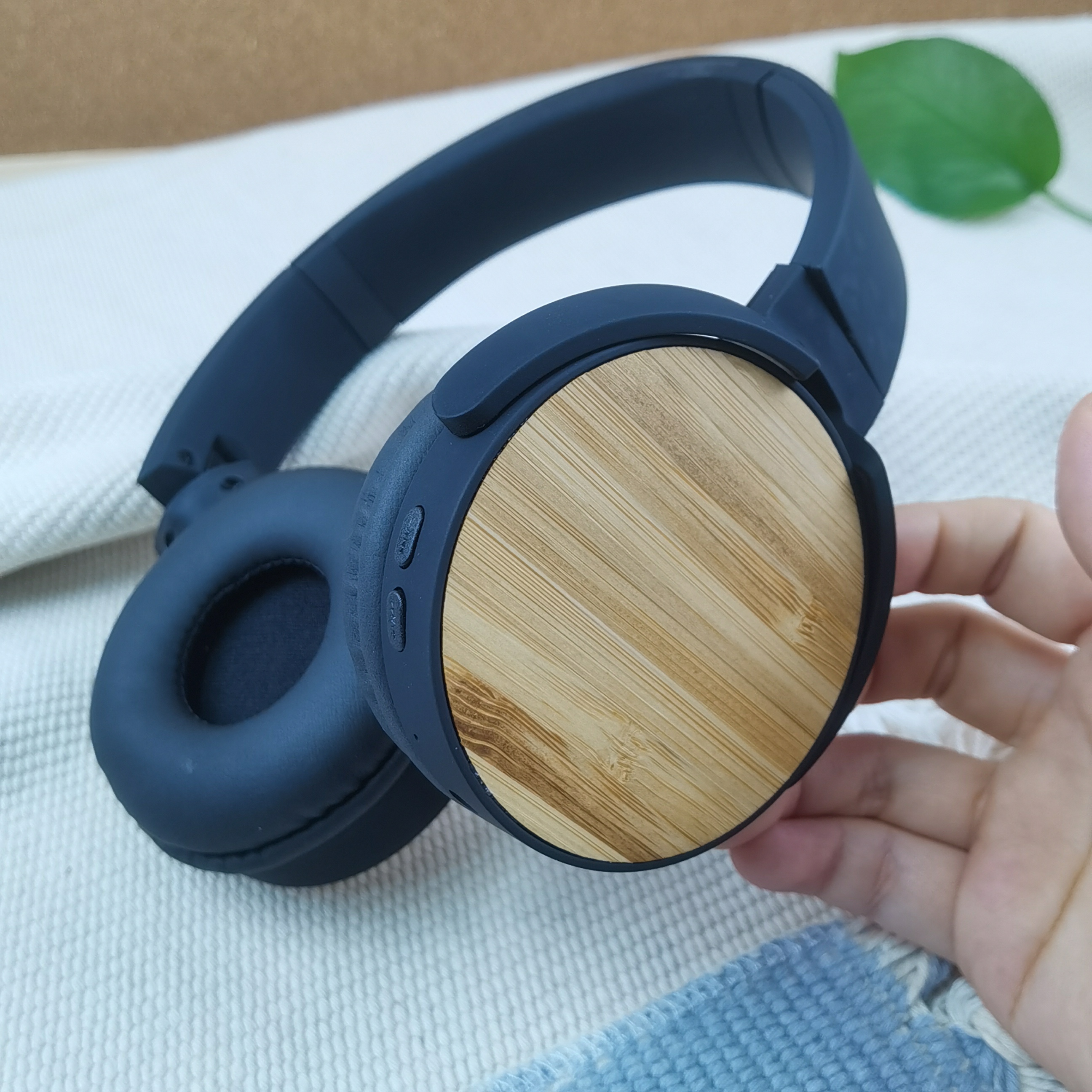 Новый дизайн, профессиональные деревянные компьютерные наушники, гарнитура, наушники, деревянные наушники