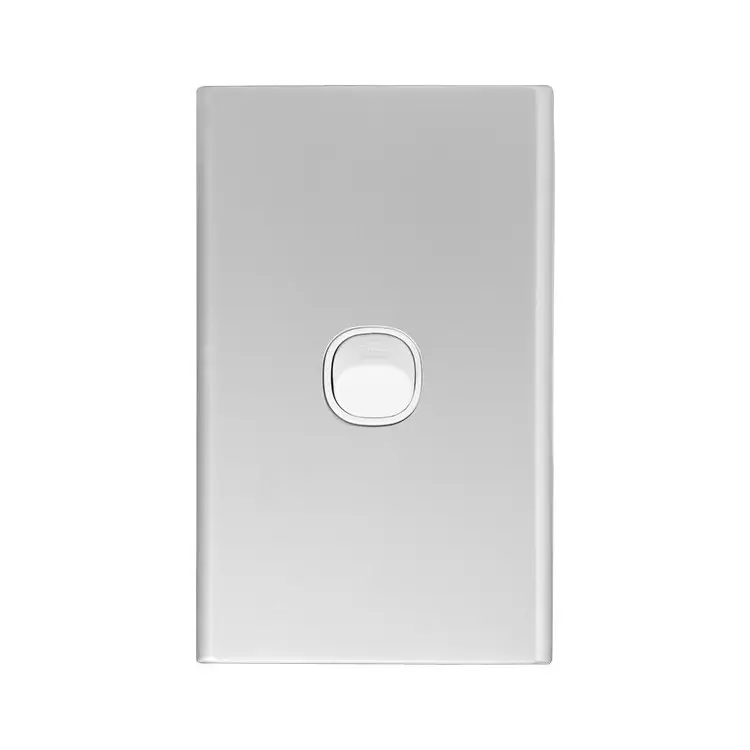 SAA Types Of Electrical Sliver Wall Light Switch