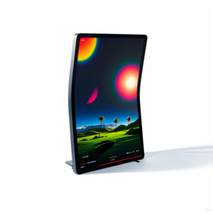 <span class=keywords><strong>3M</strong></span> 32/43/49/55 Inch LCD Hiển Thị Màn Hình Cong 6 Kỹ Năng Chơi Game Cảm Ứng Màn Hình Với Ánh Sáng Thanh Dải Surround - Product Image 3