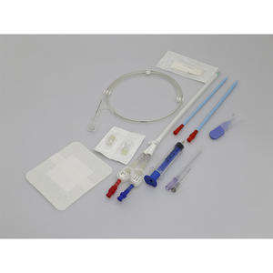 अस्पताल चिकित्सा डिस्पोजेबल एचसी चिकित्सा डिस्पोजेबल डबल ल्यूमेन हेमोडायलिसिस कैथेटर किट - Product Image 2