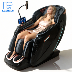 Fauteuil de massage relaxant LEERCON Cinematic, luxe, AI Shiatsu, capsule, massage profond de la tête, fauteuil inclinable zéro gravité aérospatial Pro - Product Image 2