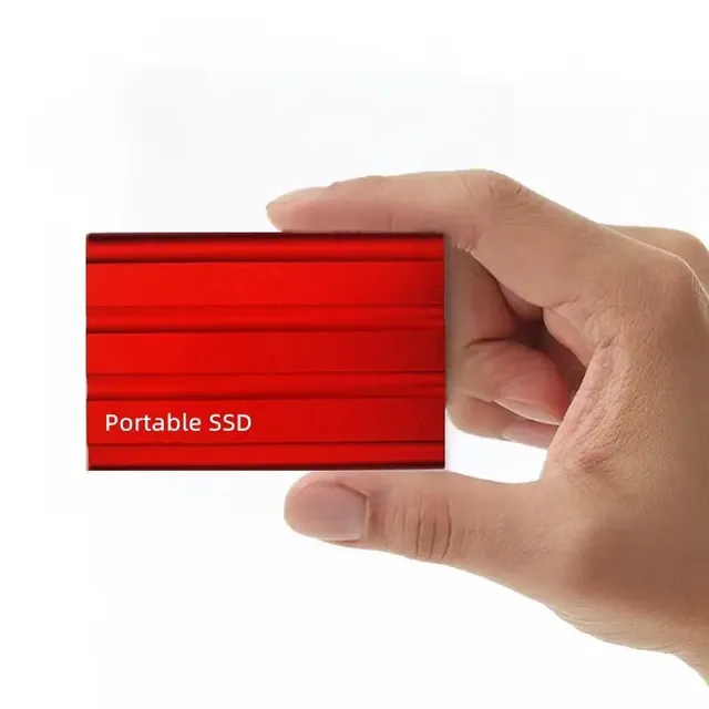 4TB High-Speed Portable SSD - USB 3.0 External Storage for PCs, Laptops & Smartphones