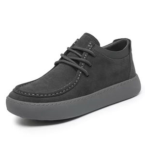 Nuove scarpe Casual da uomo <span class=keywords><strong>Vintage</strong></span> alla moda Design Low-Top in pura pelle con Sole spesse per abiti da ufficio e da passeggio estivi - Product Image 5