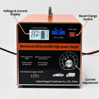 Chargeur de batterie de voiture personnalisable 12V/24V 65A avec réparation par impulsions