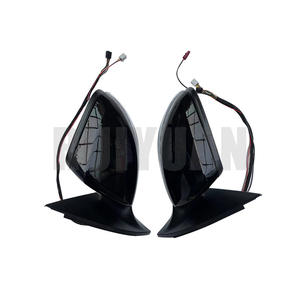 Rétroviseur noir brillant apprêté blanc pour Mercedes H247 GLA 2020 et plus, rabattable électriquement, chauffant, avec éclairage de courtoisie, détecteur d'angle mort et GPS - Product Image 5