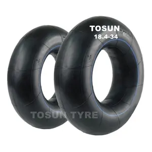 उच्च गुणवत्ता ट्रैक्टर टायर butyl भीतरी ट्यूब 18.4-30 कृषि टायर के लिए 18430 18 4 34 18.4-34