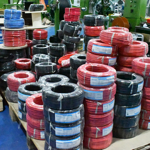 경 사진 태양 케이블 4mm2 4mm 6mm 6mm2 10mm 10mm2 주석 도금 구리선 단일 코어 및 트윈 코어 태양 광 PV 케이블 전원 케이블 - Product Image 5