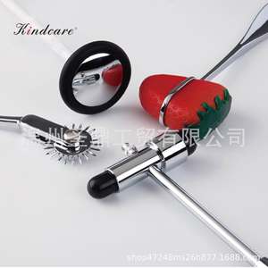 <b>Professional</b> Neurosurgical Reflex Hammer Zinc Alloy 18.5X5.8Cm Manual Percussion Tool For Whole Body Diagnosis - Product Image 2