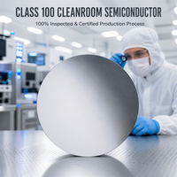 Wafer Silikon Henglixin Grade IC 12 inci Kualitas Prima 300mm Substrat Si Kemurnian Tinggi Skala Besar Sirkuit Terpadu Cina
