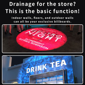 4 gobo Carousel chiếu tùy chỉnh logo quảng cáo đèn telecontrol LED Tường chiếu đèn ngoài trời không thấm nước IP67 HD & sáng - Product Image 6