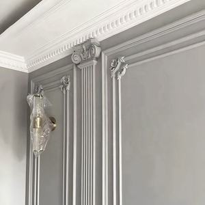 Высокая плотность водонепроницаемый классический интерьер декоративный золотой потолочный карниз - Product Image 5