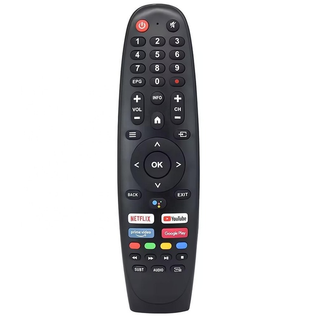 EC40V2FA EC32V2HA Replacement Voice Remote Control Use for Onvo 4k Uhd Android Smart TV Ov43f800 Ov55f900 Ov43f900