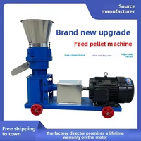 Machine à granulés d'aliments pour animaux JL210 à 2 rouleaux pour poulets, porcs, moutons, bétail