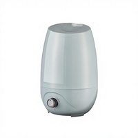 Humidificateur ultrasonique silencieux en plastique pour la maison, capacité 2,6-4,0 L, diffuseur d'aromathérapie pour étudiants, bruit de 36 dB, climatisation, chauffage