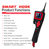 Testeur de batterie puissant Probe P200 SMARTHOOK, diagnostic des problèmes du système électrique du véhicule, ajustement universel, écran LCD sans fil
