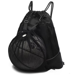 New Style Custom Logo Travel Sports Gym <b>Bag</b> Sack Pack Drawstring Backpack <b>Bags</b> for Basketball Football Swimming Training - Product Image 1