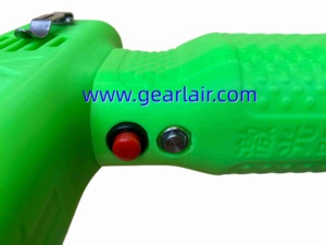 เครื่องเลเซอร์ Gearlair 130W กำลังสูงสุด สีเขียว มองเห็นได้ พร้อมแบตเตอรี่เปลี่ยนได้ ระบบล็อคเพื่อความปลอดภัย ระบบระบายความร้อนคู่ แรงดันไฟฟ้า - Product Image 4