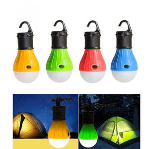 Mini lampe LED portable d'extérieur pour le camping avec crochet, 3 LED, lampe suspendue à économie d'énergie pour tente, fabriquée au Zhejiang - Product Image 4