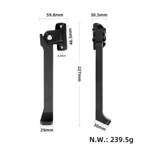 Soporte de pie original G4 Max para patinete eléctrico Kukirin G4 Max, soporte de estacionamiento plegable para patinete eléctrico - Product Image 2