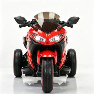 มอเตอร์ไซค์ไฟฟ้าสำหรับเด็ก ดีไซน์ใหม่ คุณภาพสูง ขนาดใหญ่ 6V สำหรับเด็กอายุ 2-4 <span class=keywords><strong>ป</strong></span>ี พร้อมไฟ แบตเตอรี่ในตัว รองรับ <span class=keywords><strong>MP3</strong></span> และ USB - Product Image 2
