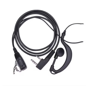 Auricular Universal para Walkie Talkie, Tipo K y Tipo M, Intercomunicador de Mano, <span class=keywords><strong>Cable</strong></span> para Auricular BF-888S K5 UV5R, Cableado Individual de 10 km - Product Image 6
