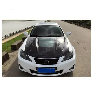 Nhà Máy sợi carbon mui xe cho 2006-2013 Lexus IS250 động cơ hoods Lexus IS250 Bìa động cơ