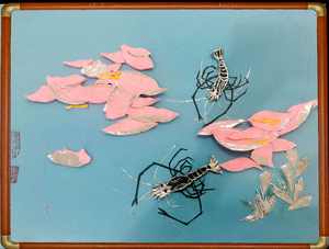 Patrimonio Culturale Immateriale, Arte della Cartoleria con Fiori Colorati e Strisce, Marca ZM Modello M-07, Cina (Jiangxi) - Product Image 5