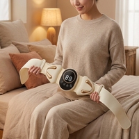 Nouvelle Arrivée 2026 Ceinture de Massage Électrique Sans Fil Chauffante et Vibrante pour la Taille et le Ventre, Idéale pour l'Entraînement Musculaire et le Soulagement de la Douleur