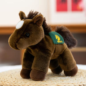 Belo <span class=keywords><strong>Tempo</strong></span> Mini, Peluche de Caballo de Simulación en 4 <span class=keywords><strong>Colores</strong></span>, Decoración, Colgante, Peluche de Animal de Peluche, Juguete Súper Suave, Caballo Enano Rosa - Product Image 4