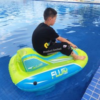 Bateau à moteur électrique gonflable en stock d'usine, pour adultes et enfants, propulsion automatique, PVC écologique, capacité maximale 100 kg, 1 passager