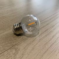 110V 220V 240V E26 E27 1W 2W boîtier en plastique ampoule LED PC Mini boule rétro Edison Dimmable G45 ampoule