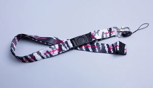 Custom Printed Sublimation <b>Polyester</b> <b>Lanyard</b> with Logo No Minimum Order Keychain for Promotional Purposes - Product Image 5