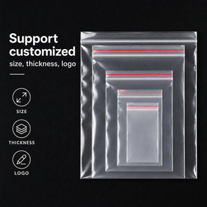 Sacchetti Richiudibili in PE Senza Fori, 8 Micron, Doppio Lato, per Imballaggio di Piccoli Oggetti, Disponibili in Magazzino - Product Image 2
