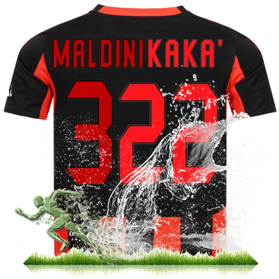 Maldini Famous Football Jerseys 93/94 AC MILAN PAOULO MALDINI