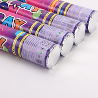 Canon à confettis pour fête d'anniversaire, sûr, écologique, lance-confettis manuel