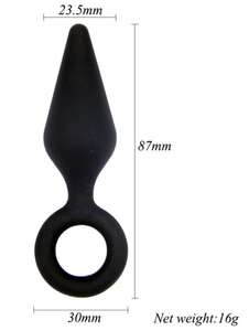 عرض ترويجي لسدادة شرجية على شكل سهم للمدخل الخلفي من السيليكون لتدليك البروستاتا، لعبة جنسية للاستخدام من قبل البالغين - Product Image 5