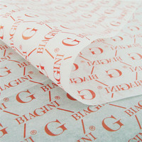 Papier de soie blanc de haute qualité pour l'emballage, logo personnalisé