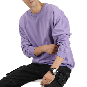 Sudadera Casual Deportiva para Hombre, Sudadera Oversize de Felpa, Sudadera de Algodón de Color Sólido, Sudadera Oversize de Punto - Product Image 5