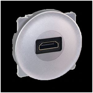 Comete สีเงินสำหรับช่องเสียบ HDMI สำหรับช่องเสียบสัญญาณเสียงและวิดีโอ - Product Image 1