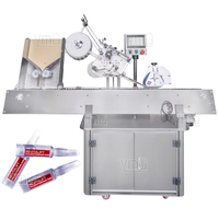 YIMU YM215 étiqueteuse automatique de petits tubes ronds pour flacons et seringues étiqueteuse de tubes à essai unité d'étiquetage d'autocollants horizontaux