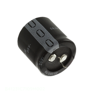 ตัวเก็บประจุแบบ Through Hole รุ่น B41231C7109M002 ยี่ห้อ CAP ALUM ความจุ 10000UF 20% 35V แบบ Snap TH 10000 uF - Product Image 1