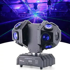 DJ lights nightclub led stage light beam+laser moving head disco light