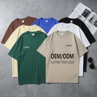 Kaos Oversize Unisex OEM, 100% Katun, Kerah Bulat, Bahu Jatuh, Bordir Logo Custom, Sablon, Desain Baru, Kualitas Tinggi