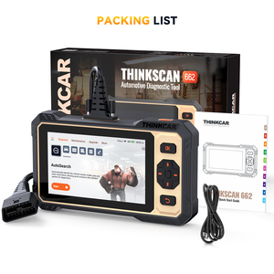 Máy quét OBD2 Thinkcar Thinkscan 662, cập nhật miễn phí trọn đời, hỗ trợ điều khiển hai chiều ECM/TCM/<span class=keywords><strong>ABS</strong></span>/SRS, 12 chức năng đặt lại, công cụ chẩn đoán 4 hệ thống - Product Image 6