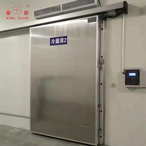 Porte de chambre froide isolée de 4 'étanche à l'air avec paire de résistances/porte coulissante de garde-corps en aluminium pour chambre froide - Product Image 2